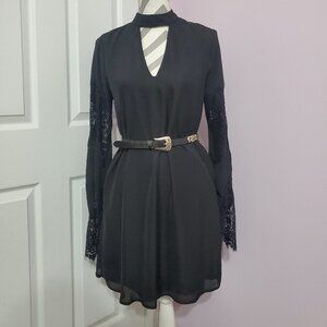 Charlotte Russe | Cut Out Flare Dress